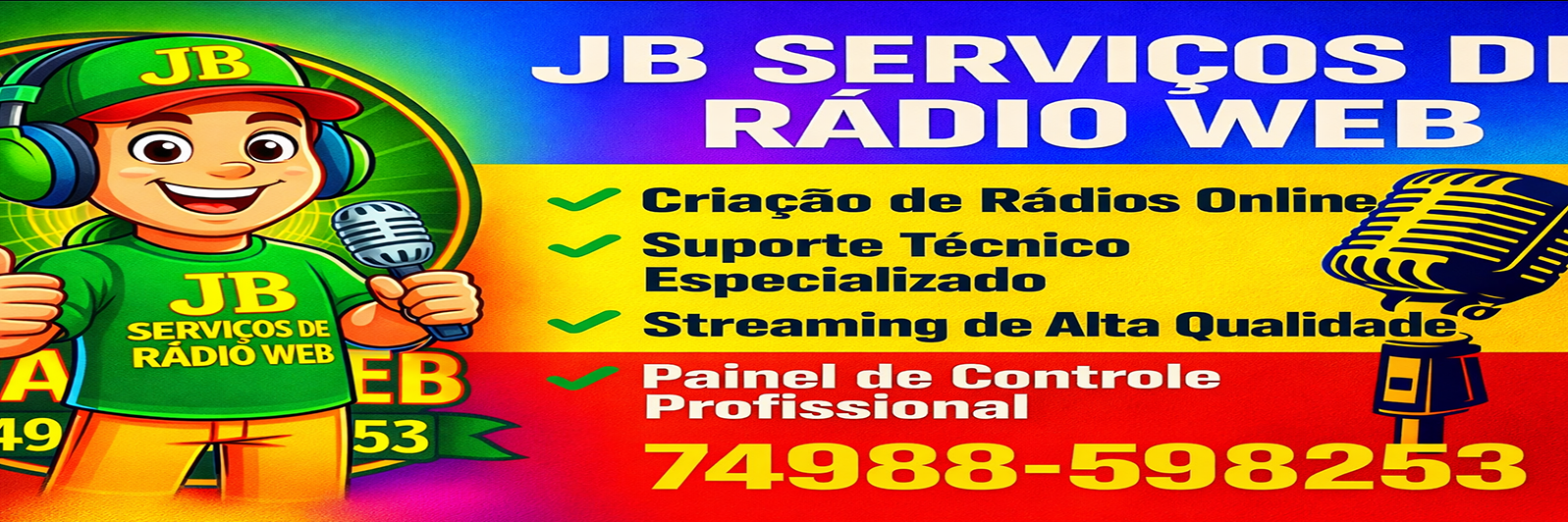 crie sua radio web hoje mesmo